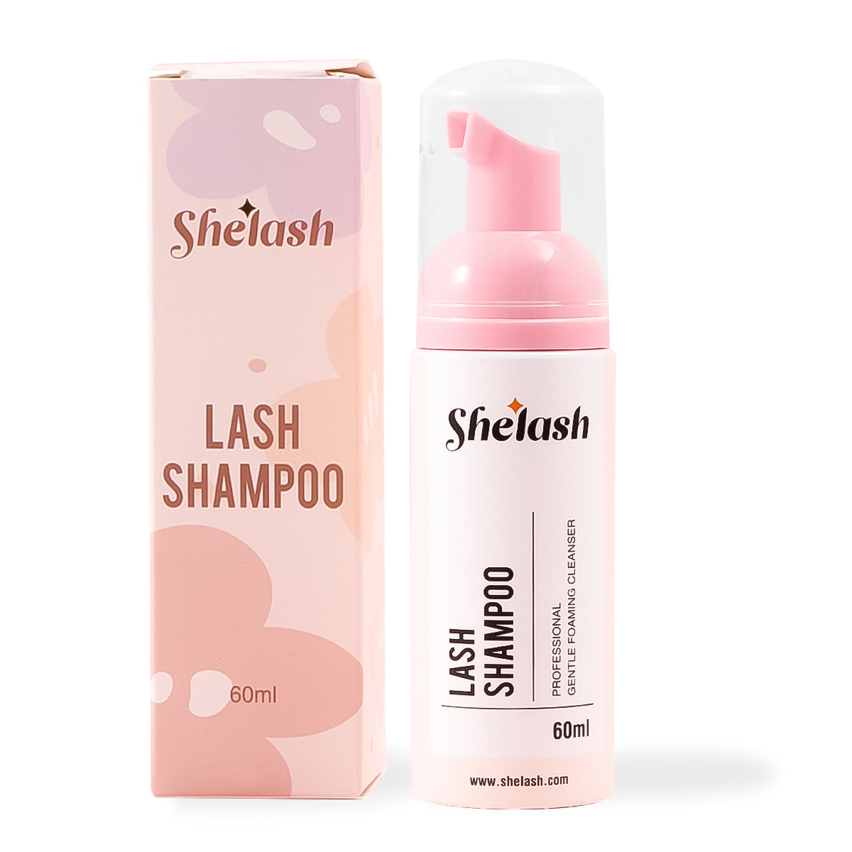 Eyelash Extension Cleanser Foam Shelash