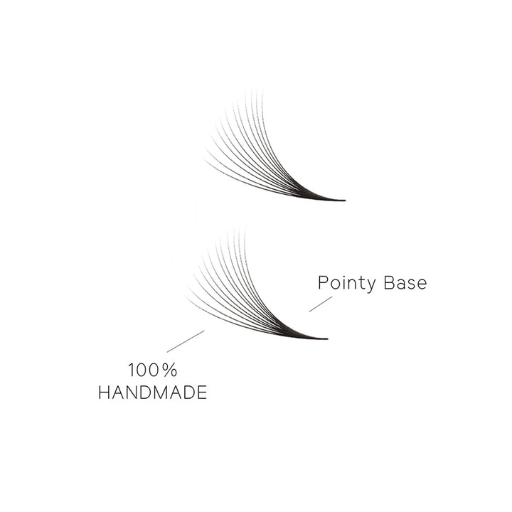 12D  Promade Volume Fans 0.05&0.07mm - 500 Fans