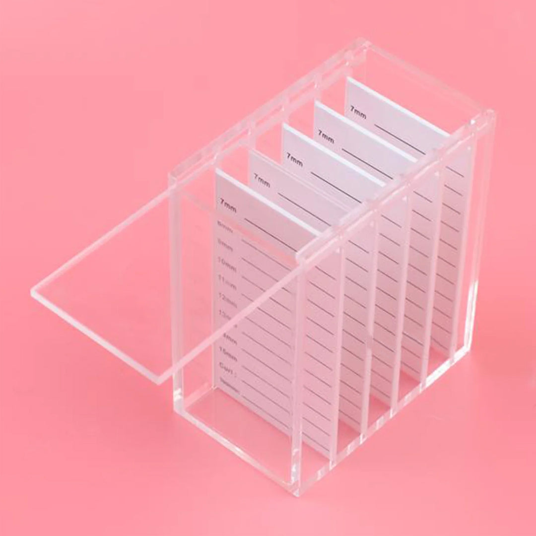 5 Layers Transparent Acrylic Eyelash Storage Box