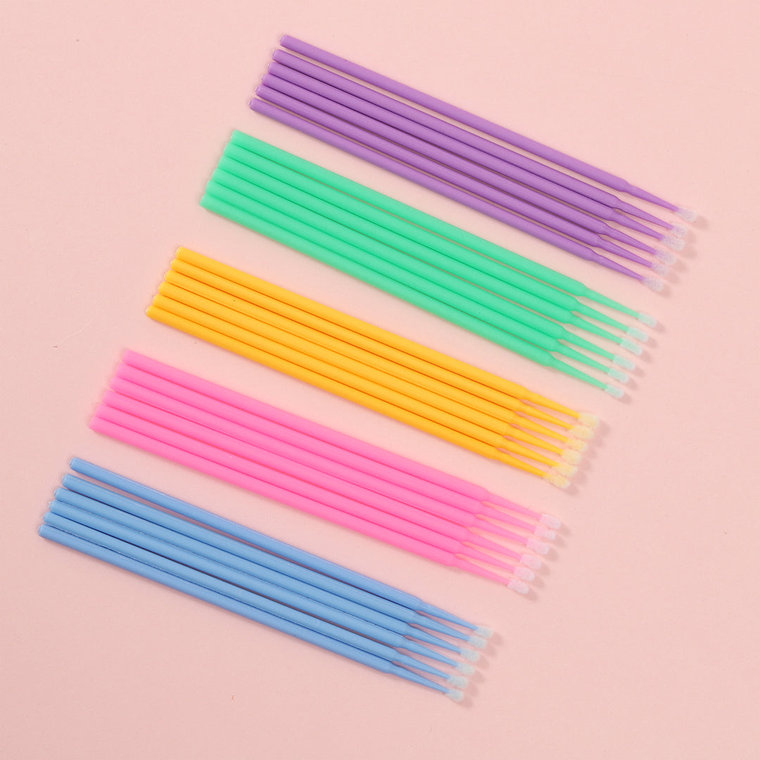 Colorful Disposable Micro Fibre Swab Brush