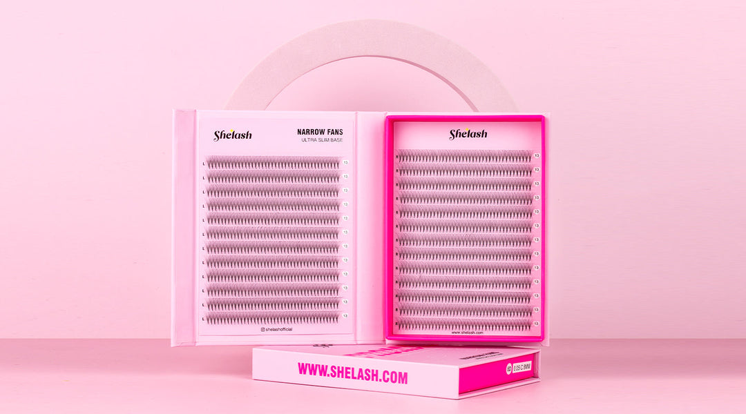 Narrow vs. Wide Fan Lashes: How to Choose the Right Pre-Made Fans for Lash Artists