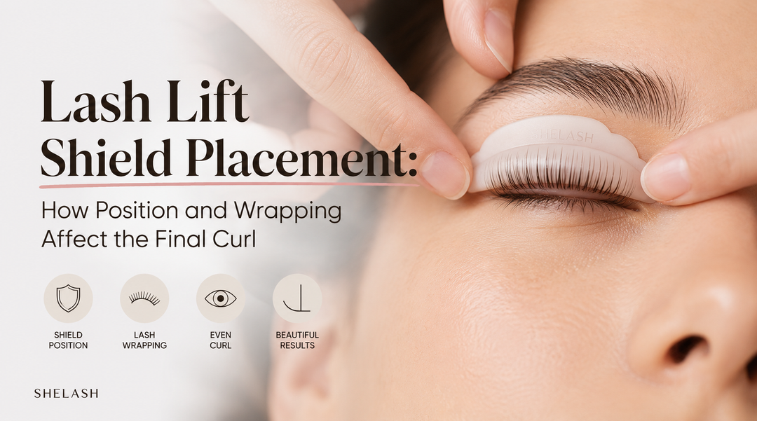 Lash Lift Shield Placement: How Position and Lash Wrapping Affect the Final Curl