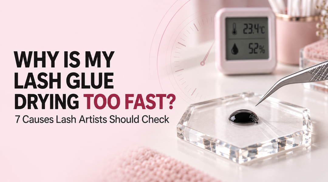 Why Is My Lash Glue Drying Too Fast? 7 Causes Lash Artists Should Check