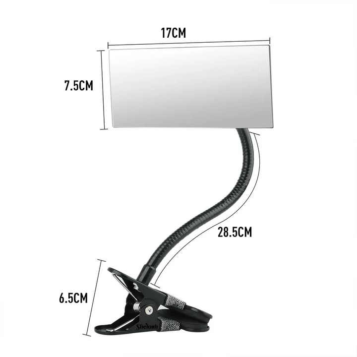 Security Convex Mirror with Adjustable Clip