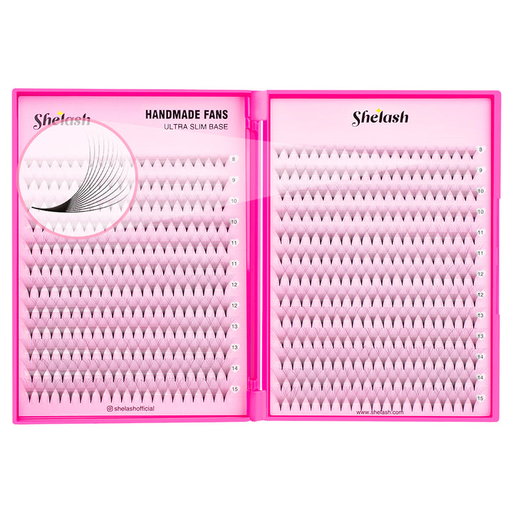 Wholesale 12D  Promade Volume Fans 0.05&0.07mm - 500 Fans