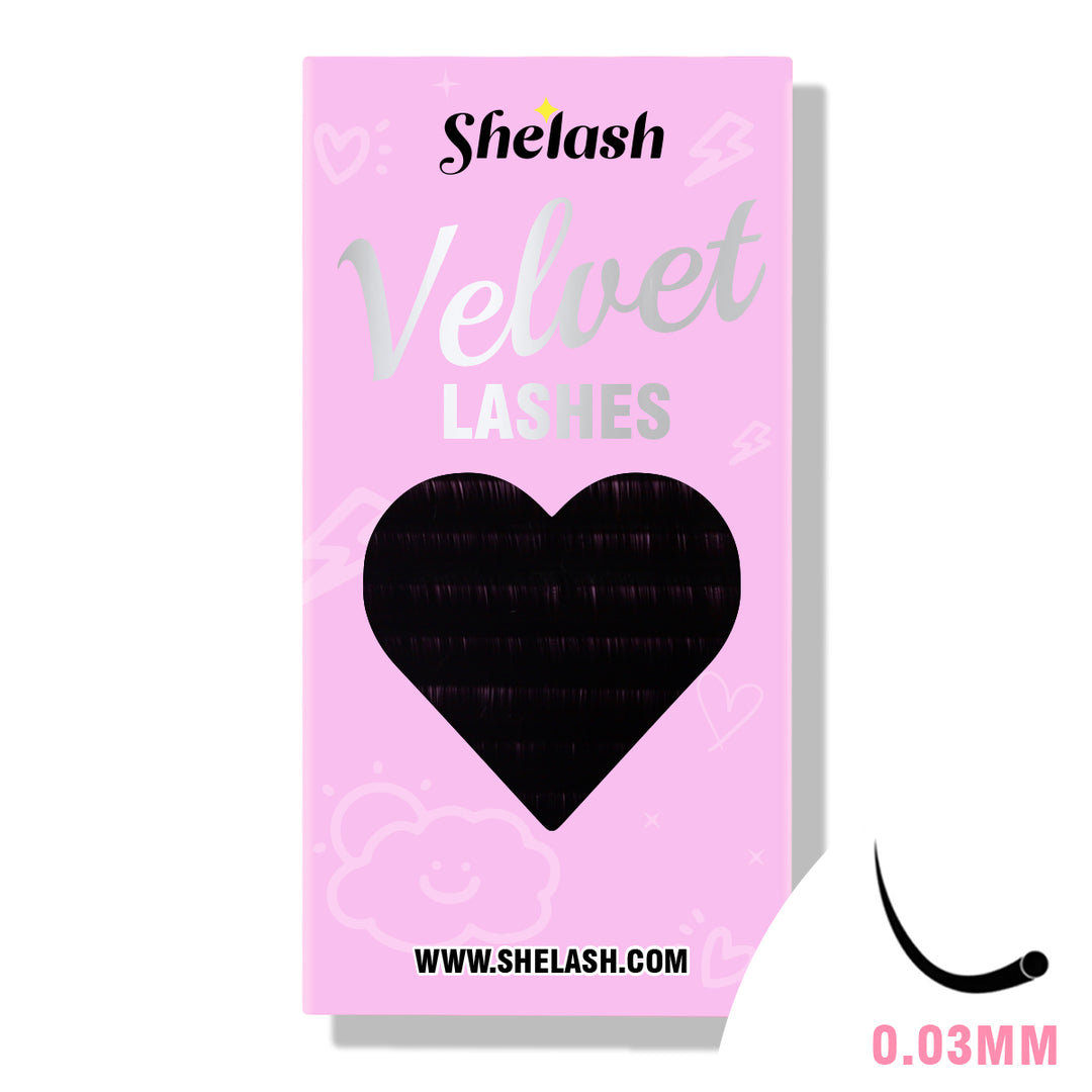 0.03 Velvet Mega Volume Premium Lashes