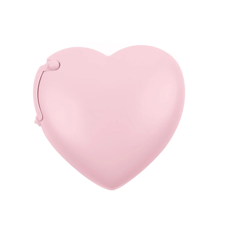 Heart Shaped Pink Plastic Tape Cutter