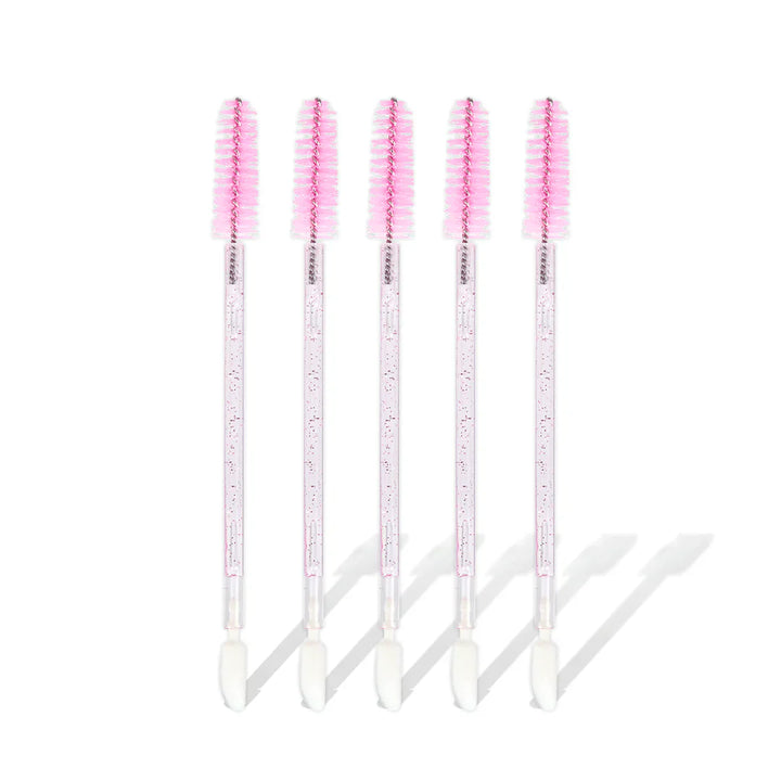 Lip Wand & Lashes Brush Duo For Eyelash Extensions