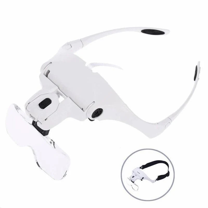 LED Light Magnifying Spec Glasses