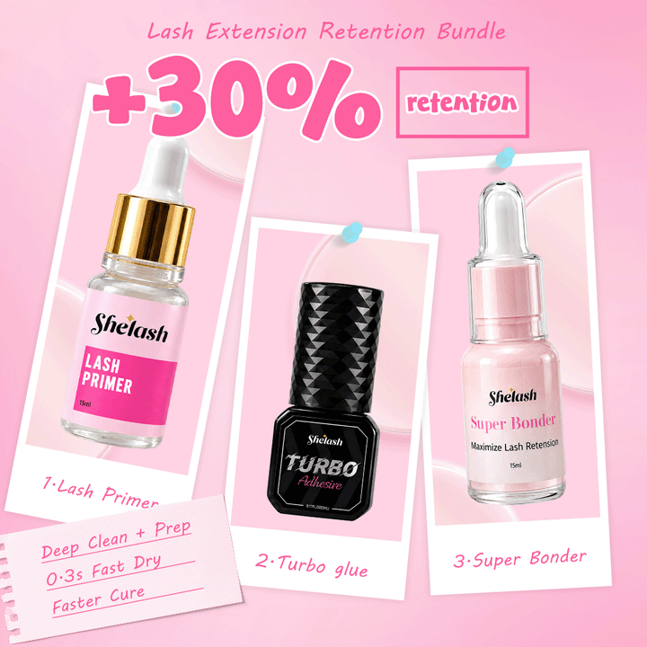 Lash Extension Retention Bundle