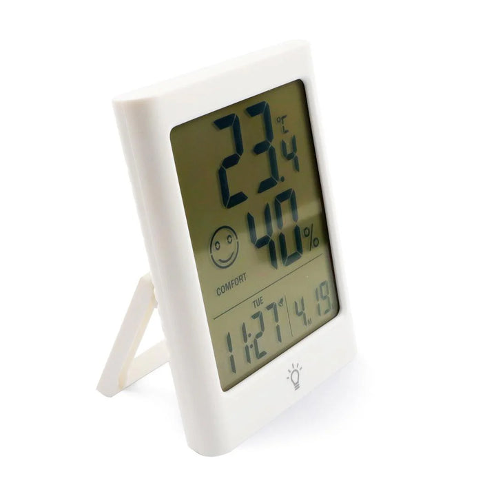 Digital Temperature And Humidity Clock Meter