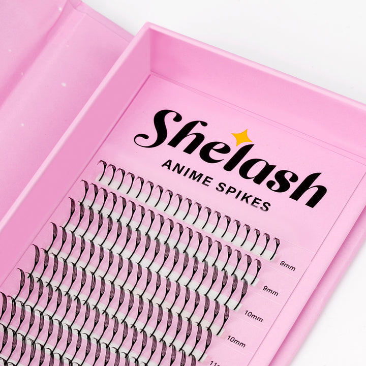 0.07MM Narrow Wispy Anime Spike Lashes