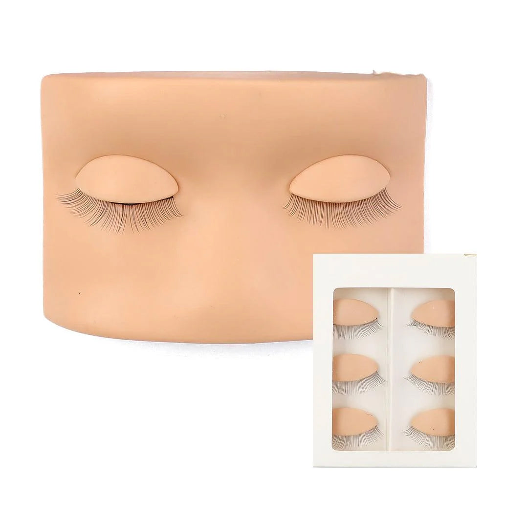 Mannequin Head With Removable Eyelids For Lash Extensions