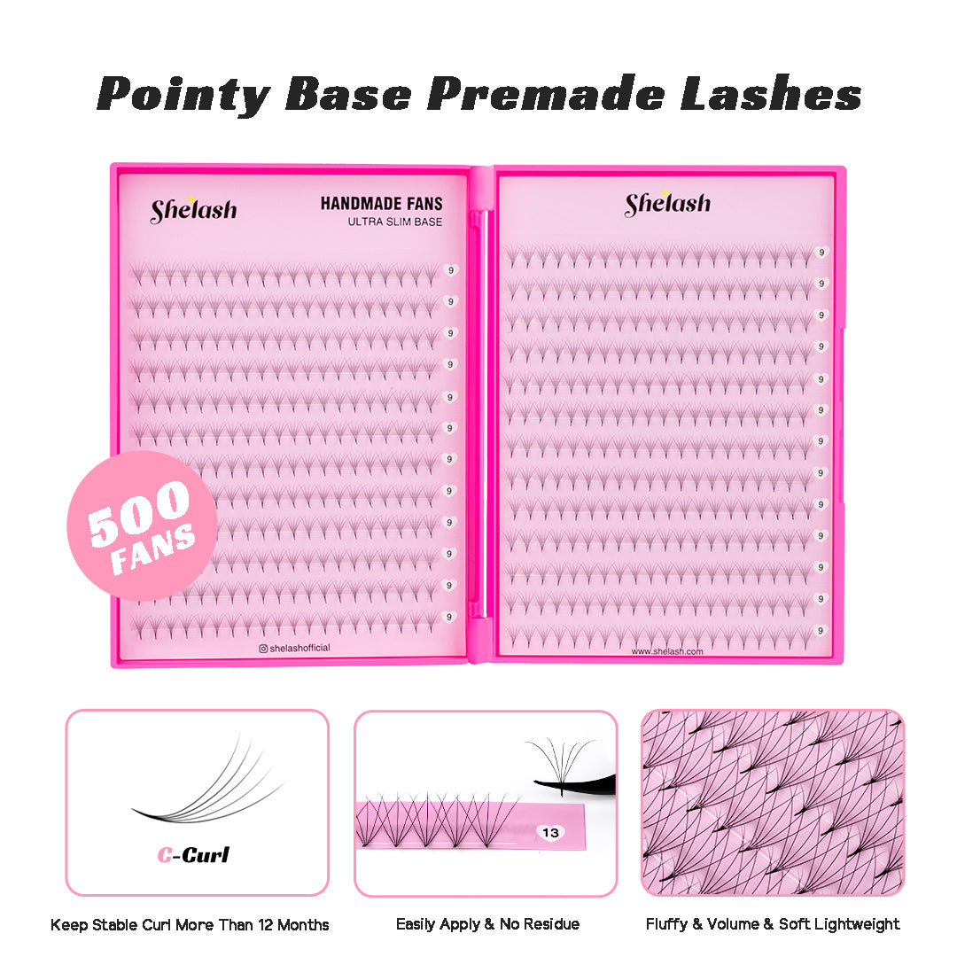 5D  Promade Volume Fans- 500 Fans