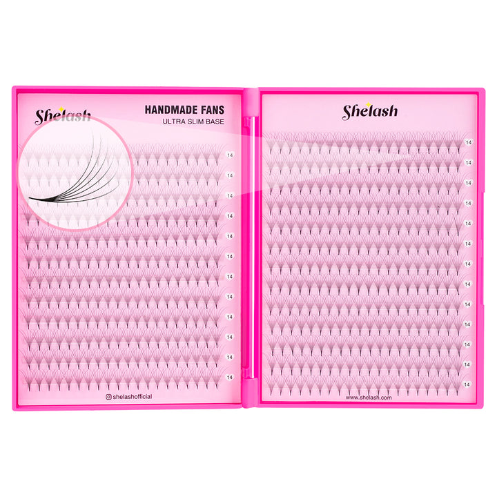 Wholesale 6D  Promade Volume Fans 0.07mm - 500 Fans