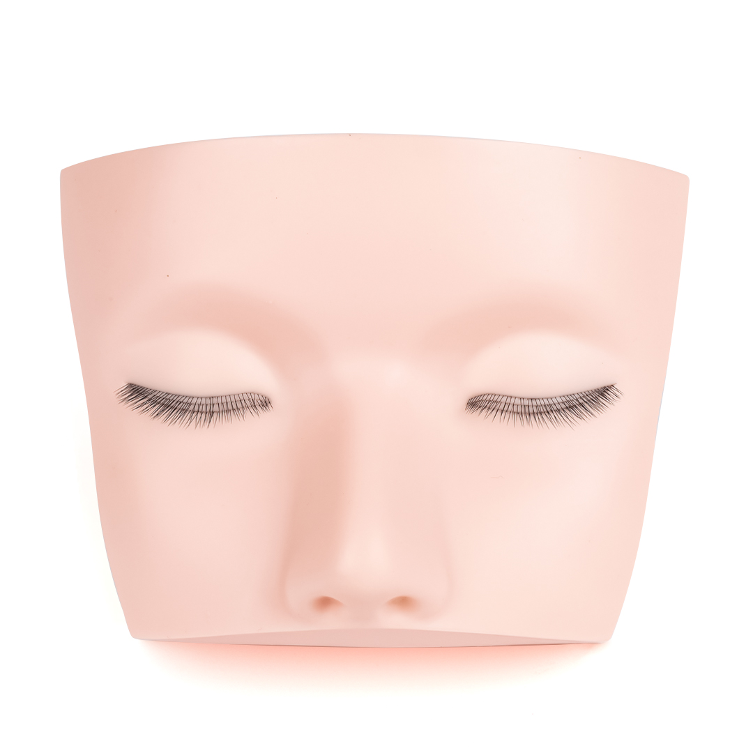 Mannequin Head With Three Layer Lashes For Lash Extensions SC