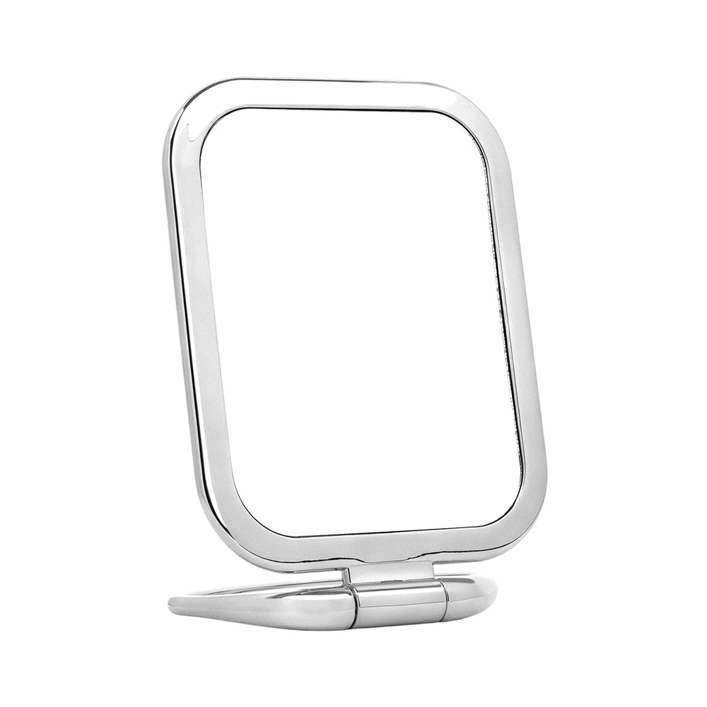 HD makeup mirror, oval and square options. True-to-life reflection with zero distortion, stable weighted base. Perfect for lash detail checking.