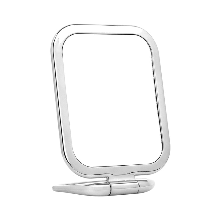 HD makeup mirror, oval and square options. True-to-life reflection with zero distortion, stable weighted base. Perfect for lash detail checking.
