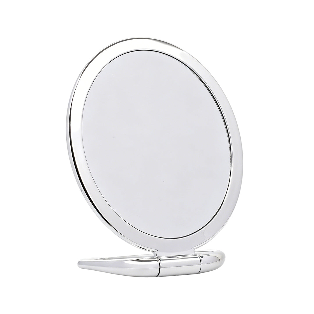 HD makeup mirror, oval and square options. True-to-life reflection with zero distortion, stable weighted base. Perfect for lash detail checking.