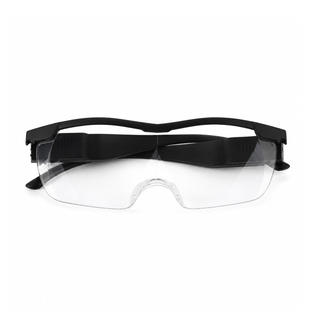 Professional LED magnifying glasses for lash artists with dual LED lights, HD optical lens, and optional 1.6X or 1.8X magnification.