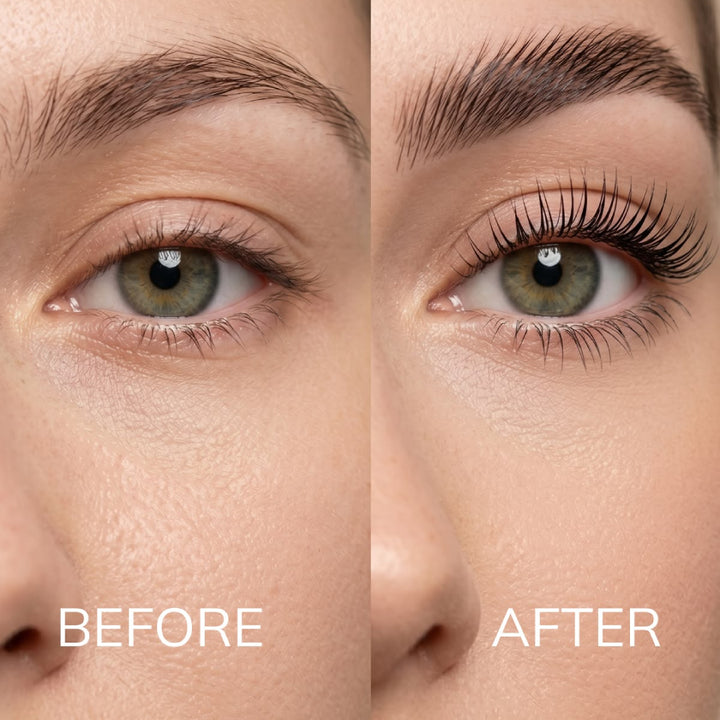 Professional Korean lash lift kit with 3-step system including perm, setting, and nourishing solution for natural lash and brow lifting in salon use.