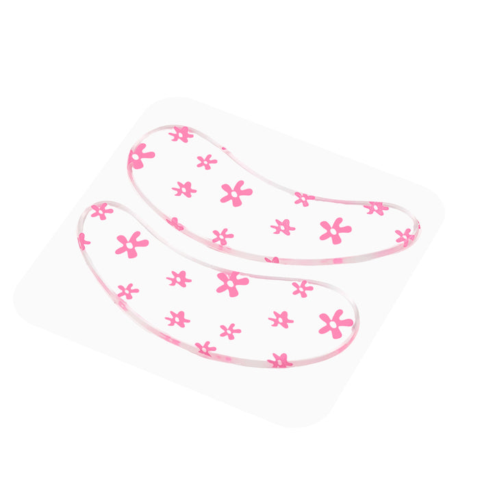 Reusable silicone eye pads. Soft medical-grade grip, easy to sanitize, protects under-eye area during lash treatments.