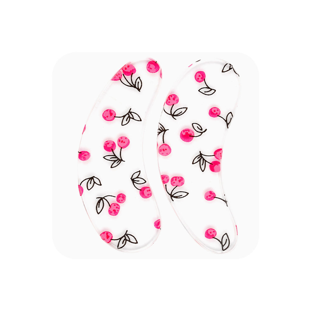 Reusable silicone eye pads. Soft medical-grade grip, easy to sanitize, protects under-eye area during lash treatments.