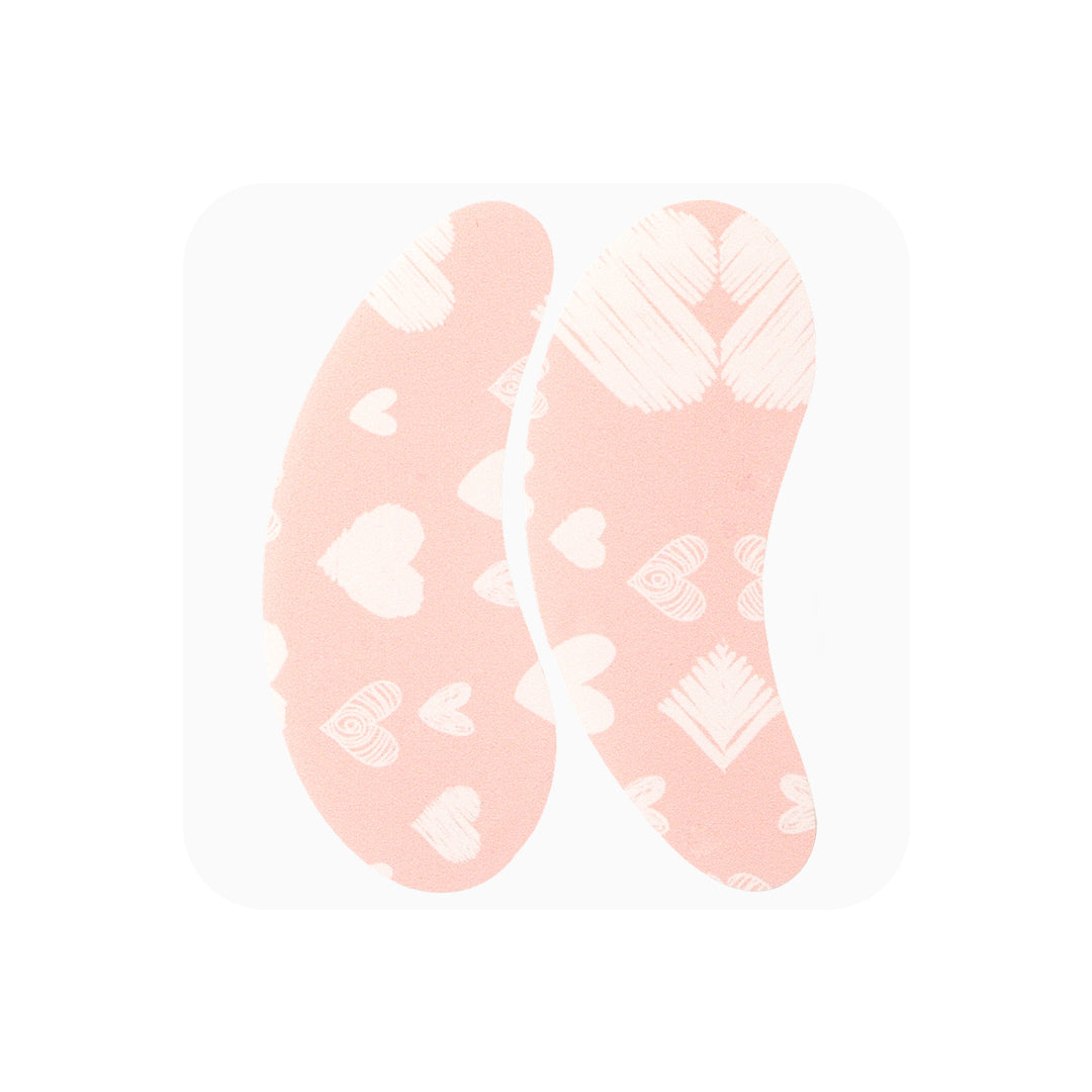 Reusable silicone eye pads. Soft medical-grade grip, easy to sanitize, protects under-eye area during lash treatments.