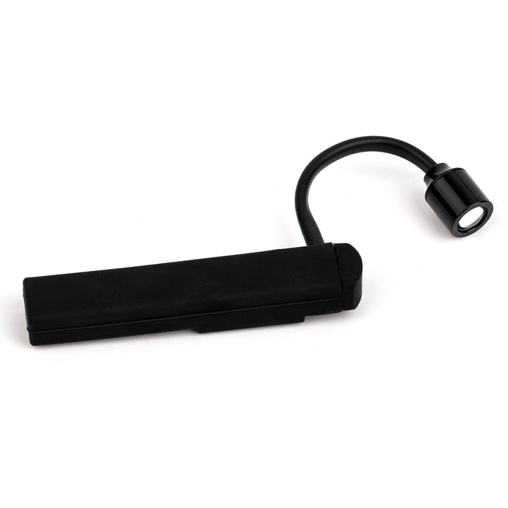 UV/LED tweezer lamp clips on, cures as you place. Adjustable beam for precise bonding, USB rechargeable.