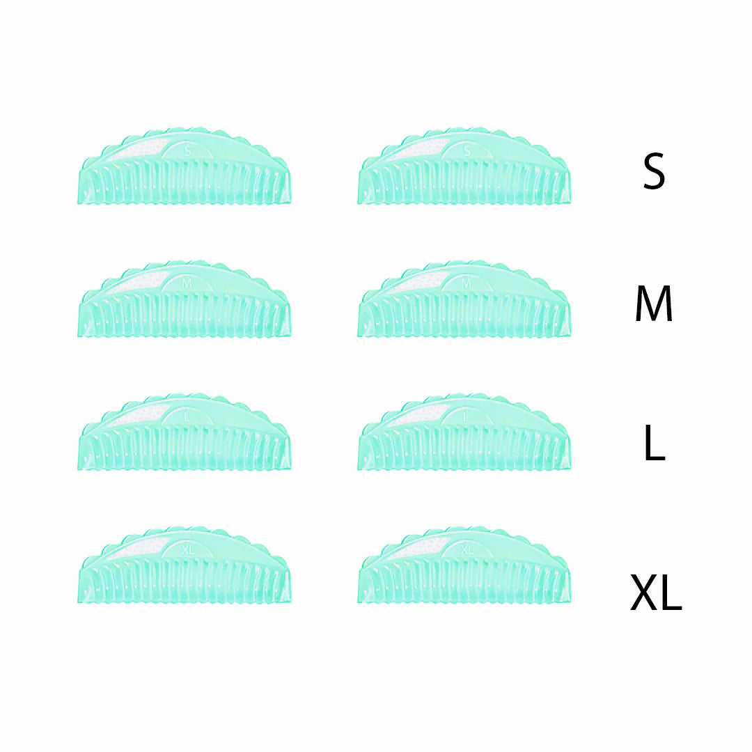 Wispy anime lash lift silicone shields for creating soft, separated, and curled lash lift styles for professional salon and lash artist use.