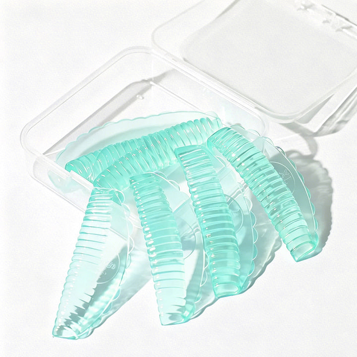 Wispy anime lash lift silicone shields for creating soft, separated, and curled lash lift styles for professional salon and lash artist use.