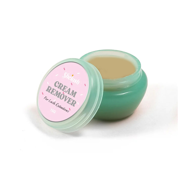 Shelash 15g lash extension remover cream, gentle fast-acting, professional use