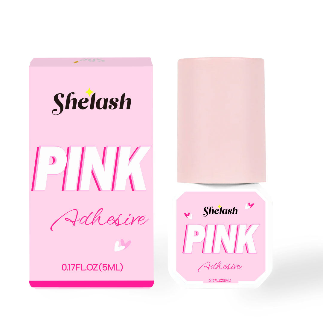 1 SECOND Pink & Blue Adhesive Eyelash Extension Glue