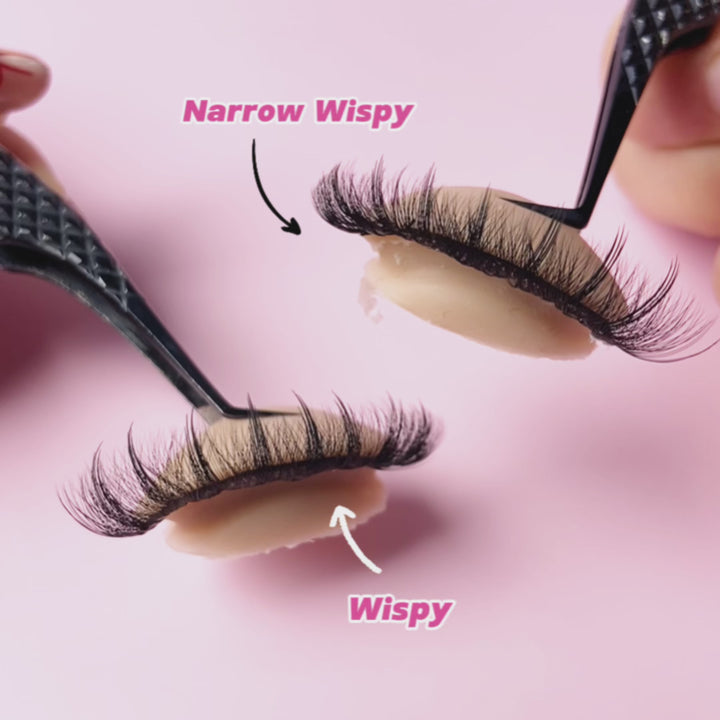 0.07MM Narrow Wispy Anime Spike Lashes