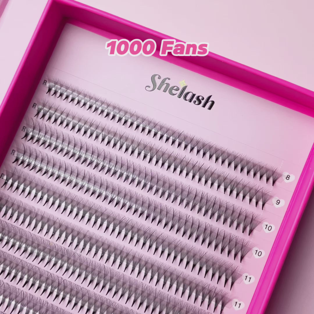 6D Promade Narrow Fans - 1000 Fans